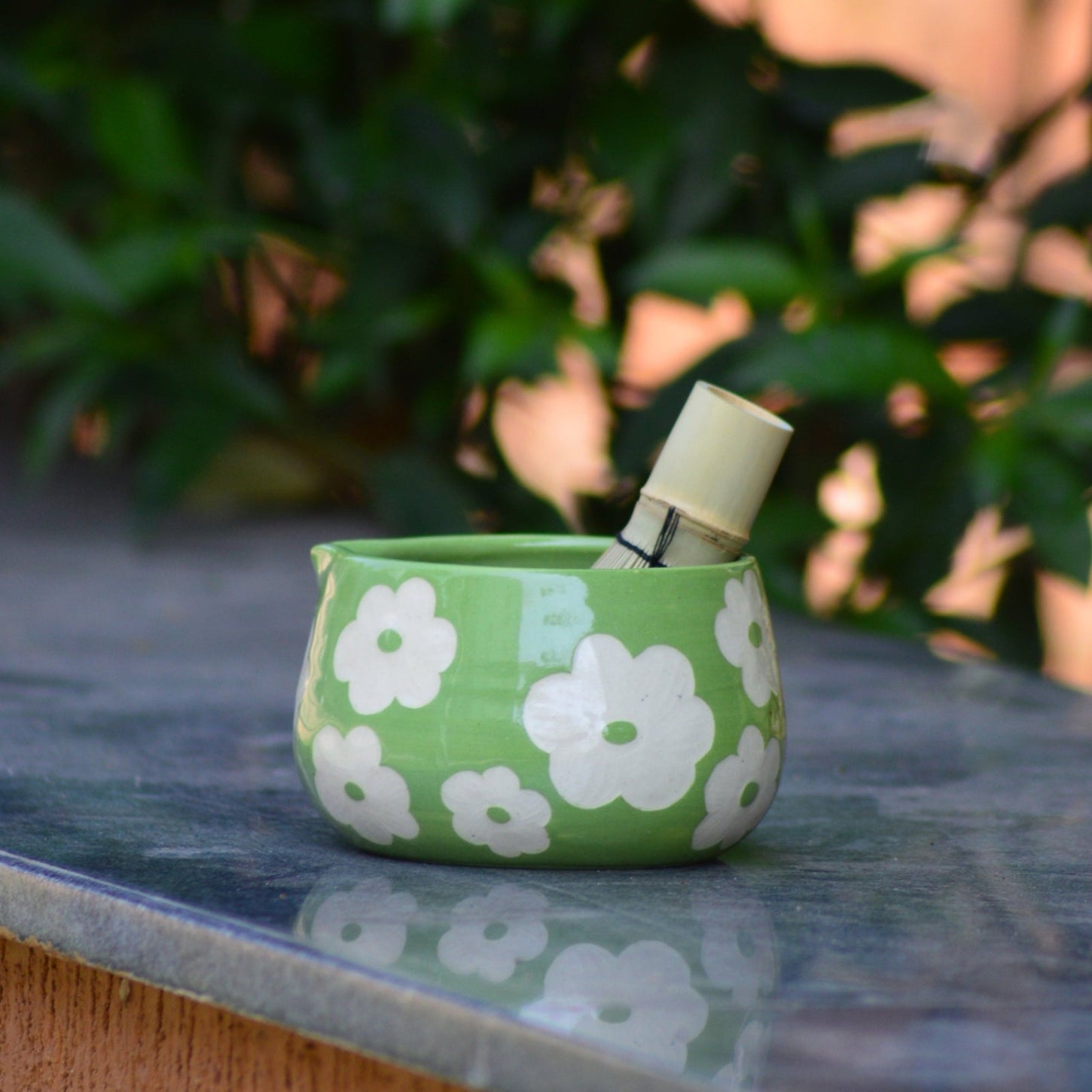 Snow Blossom Matcha Bowl