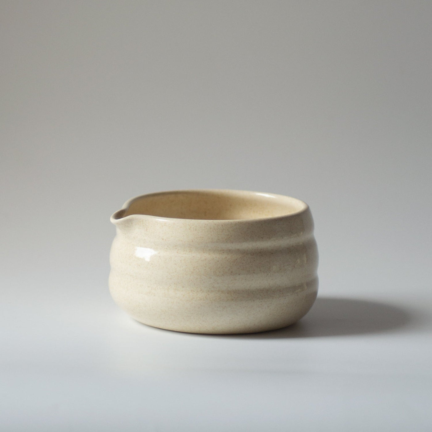 White Wave Matcha Bowl