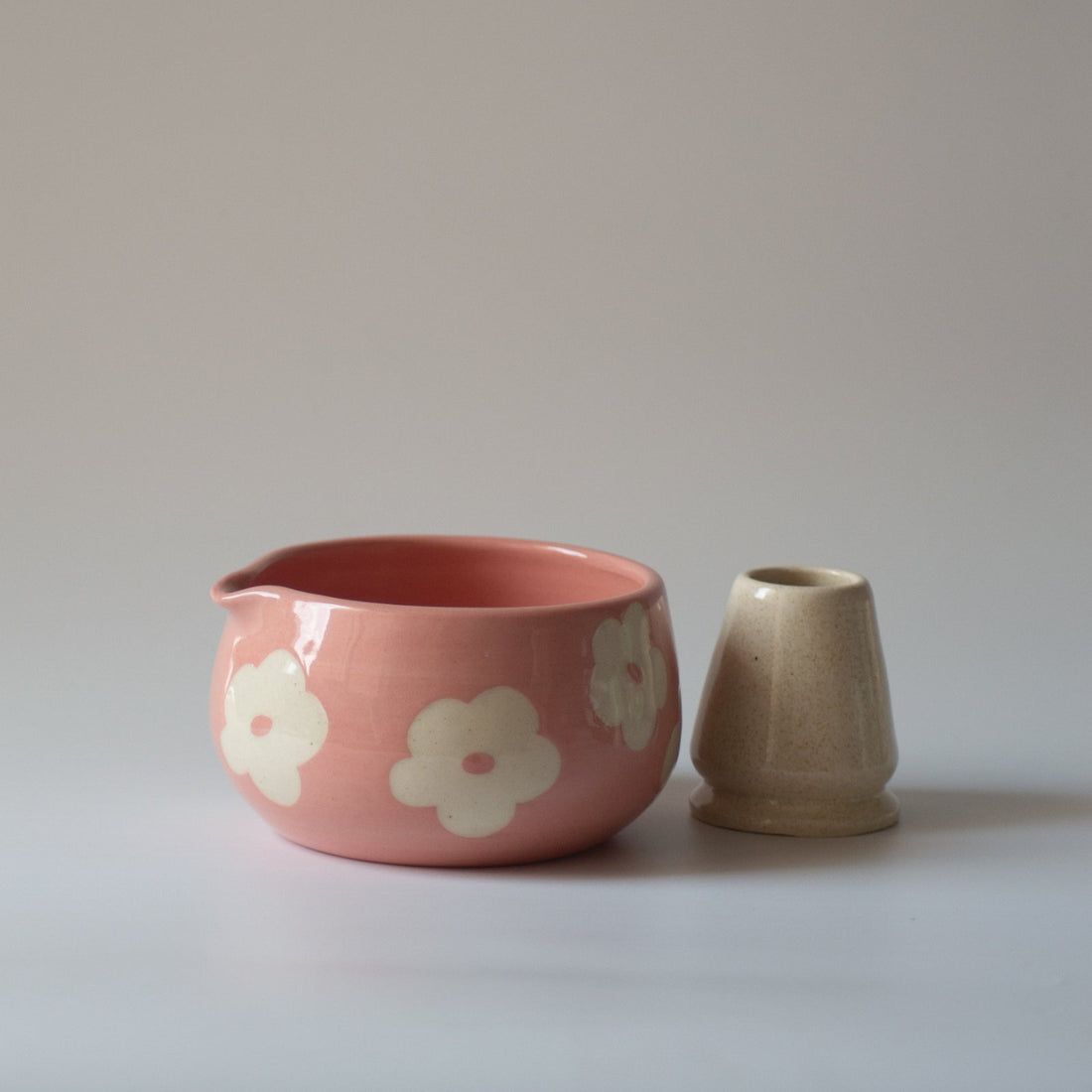 Cherry Blossom Matcha Bowl