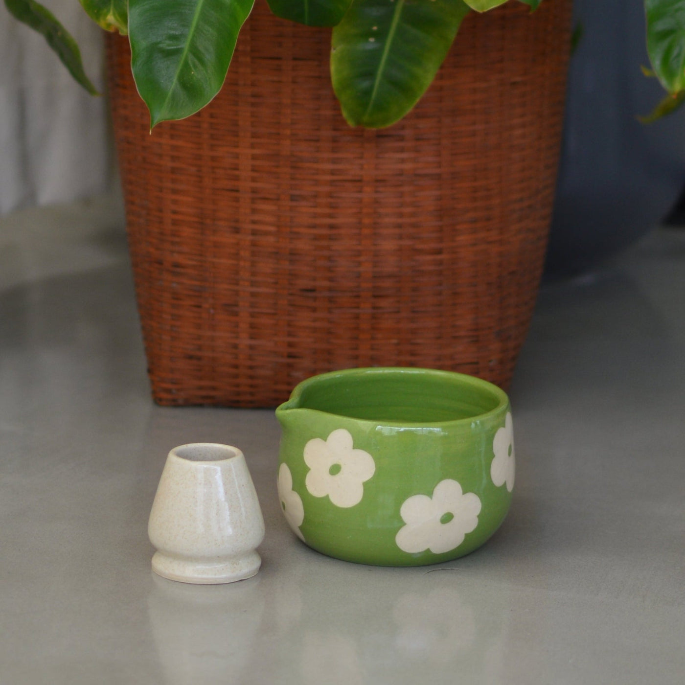 Snow Blossom Matcha Bowl