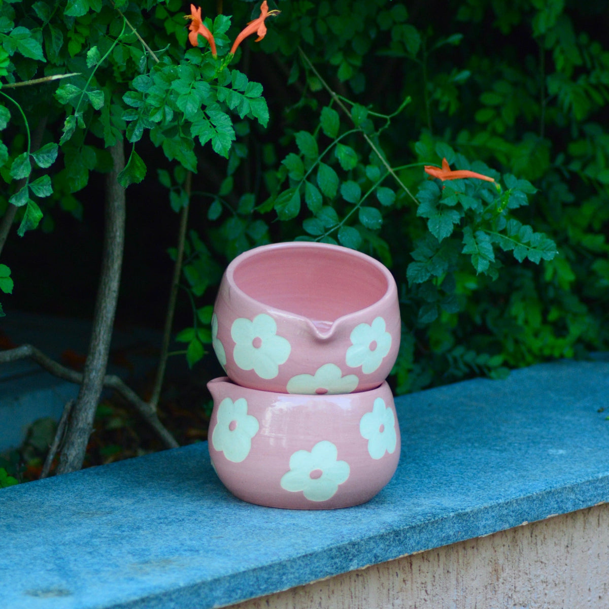Cherry Blossom Matcha Bowl