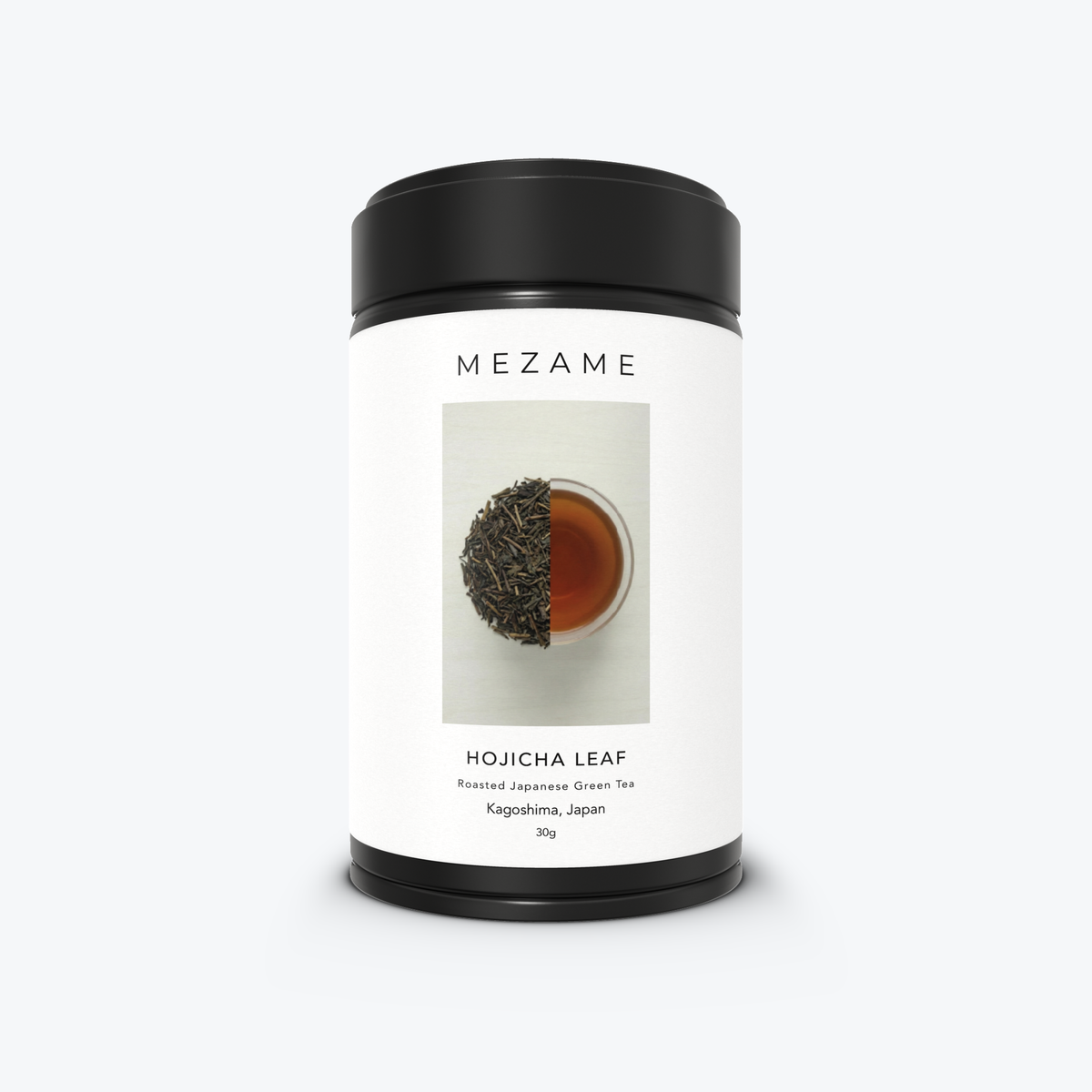 Mezame Hojicha Leaves roasted green tea tin